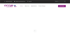 Desktop Screenshot of cirruscontainments.com